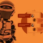 User chatting with AI powered chatbot on phone