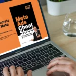 User viewing DzynBuzz.Com's Meta Ads CheatSheet landing page