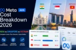 Meta Ads cost breakdown 2026 reveals how India, Singapore, and Vietnam differ in CPM, CPL, and strategy. Learn how to optimize your campaigns.